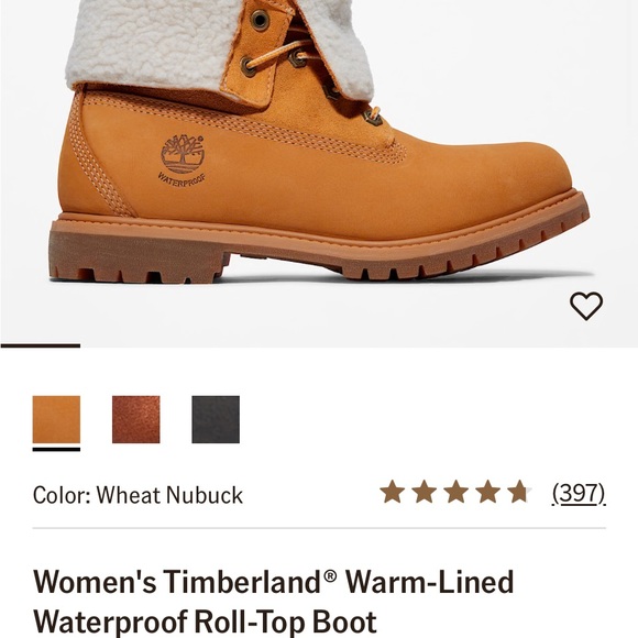 Timberland Women's Light Brown Winter Boots - Picture 4 of 4